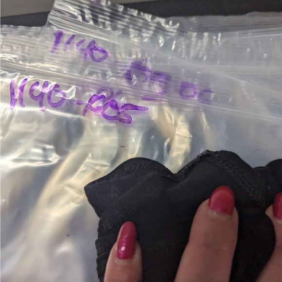 Isaac liev Black open front cardigan trench Size medium - Picture 8 of 9